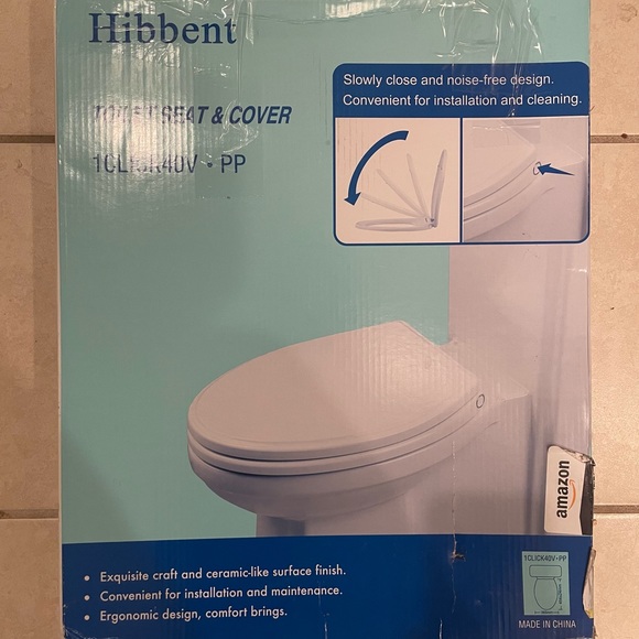 Slow Close Toilet Seat NWT - Picture 2 of 2